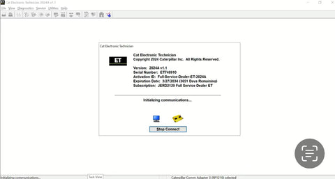 Diesel laptop scanner