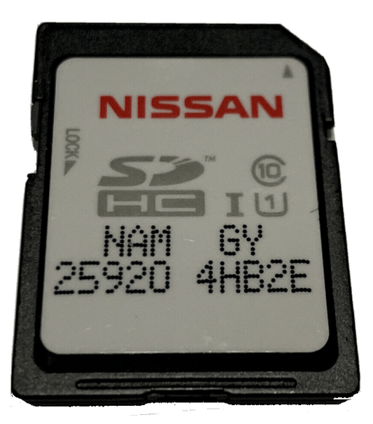 Replacement For Nissan Infiniti Navigation SD Card 25920-4HB2E QX60 QX80 Armada Pathfinder