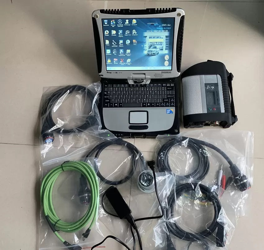 Mercedes Benz Xentry Original Dealer Scanner Diagnostic Laptop Set
