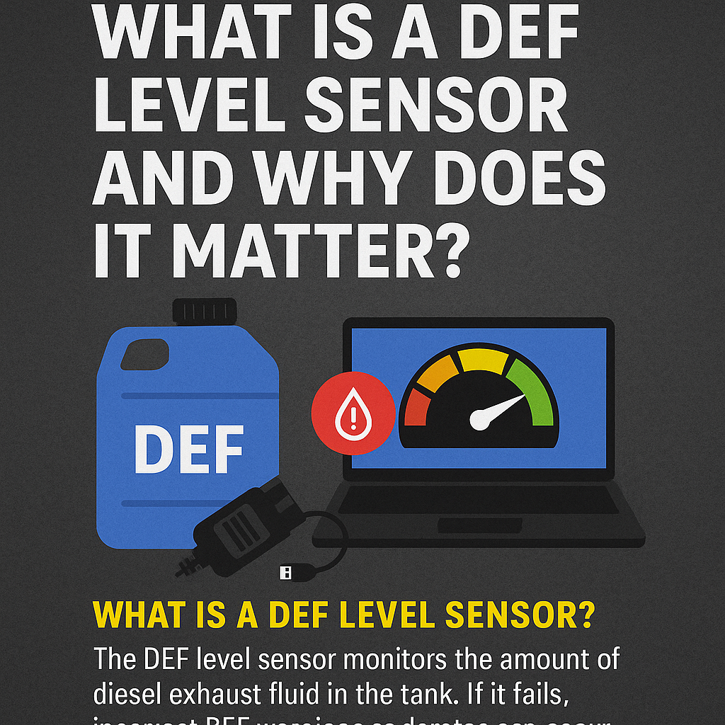 What Is a DEF Level Sensor and Why Does It Matter?