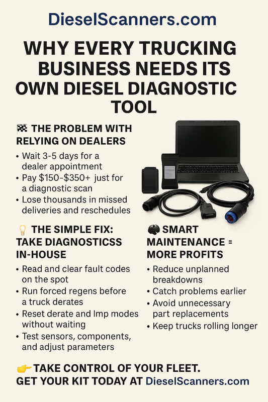 Why Every Trucking Business Needs Its Own Diesel Diagnostic Tool