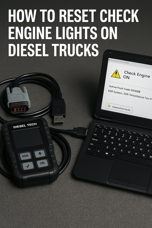 How to Reset Check Engine Lights on Diesel Trucks