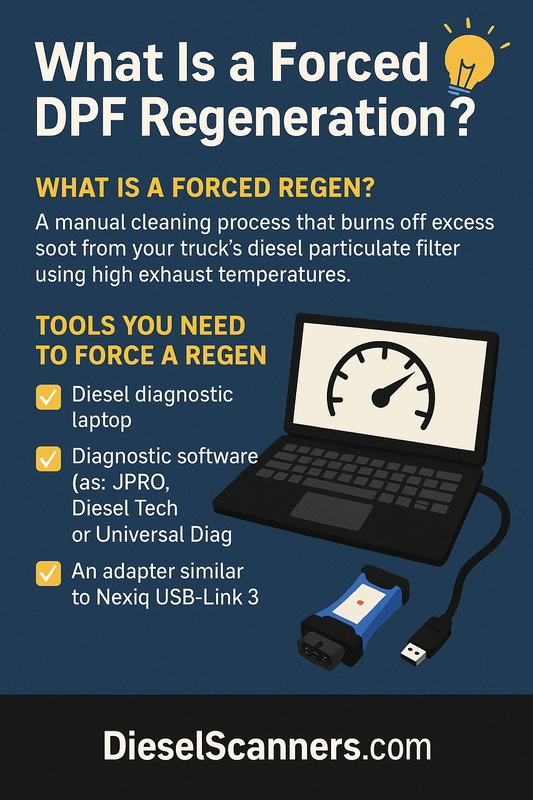 What Is a Forced DPF Regeneration? (And When Should You Do One?)