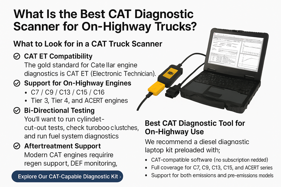 What Is the Best CAT Diagnostic Scanner for On-Highway Trucks?