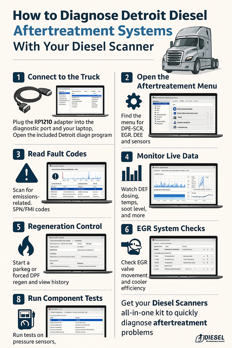 Detroit Diesel Aftertreatment Diagnostics – DieselScanners