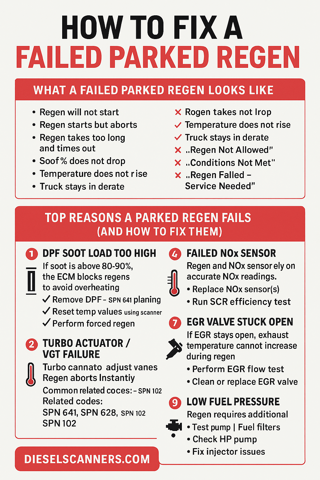 How to Fix a Failed Parked Regen (Step-by-Step Guide)
