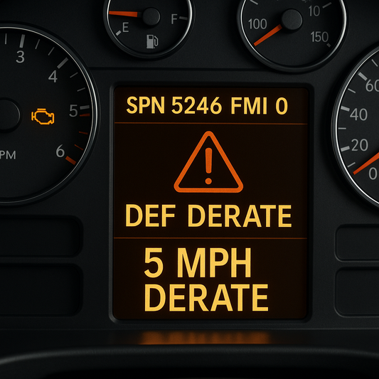 SPN 5246 / FMI 0 – What It Means & How to Fix DEF Derate (Full Guide)