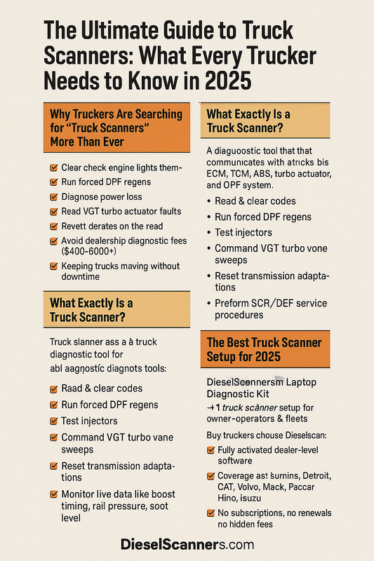 The Ultimate Guide to Truck Scanners: What Every Trucker Needs to Know in 2026