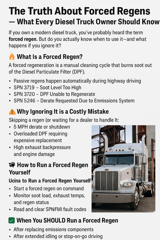 The Truth About Forced Regens – What Every Diesel Truck Owner Should Know